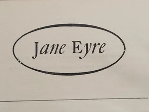 JANE EYRE by Charlotte Bronte Rainbow Classics 1946 hc World Publishing - Picture 1 of 10