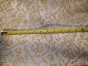 1 1/2 YARDS GROUNDWORKS / LEE JOFA FABRIC ~ ERCOLANA GOLD ~ UPHOLSTERY  CURTAINS - Picture 1 of 1