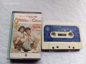 MULTIPLY WITH ENRIQUE AND ANA tape tape cassette HISPAVOX - Picture 1 of 5