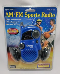 Neu im Karton Lenoxx Sound AM/FM Sportradio mit Kopfhörern - Neu nie geöffnet - Bild 1 von 3