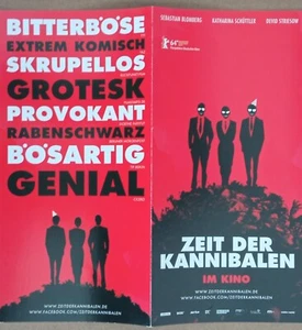 E251 Kino-Flyer ZEIT DER KANNIBALEN - Picture 1 of 2