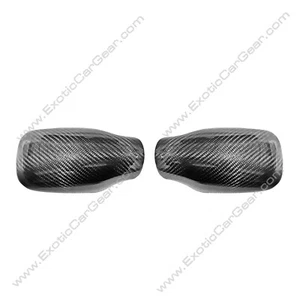 Cubiertas de tapa de espejo de fibra de carbono para Tesla Roadster - Imagen 1 de 5