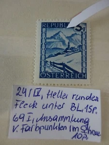Gindl Plattenfehler Landschaften ** - Bild 1 von 2