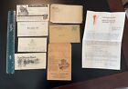 Ephemera Collection Letterheads Correspondence Envelopes etc. 1910-40 era