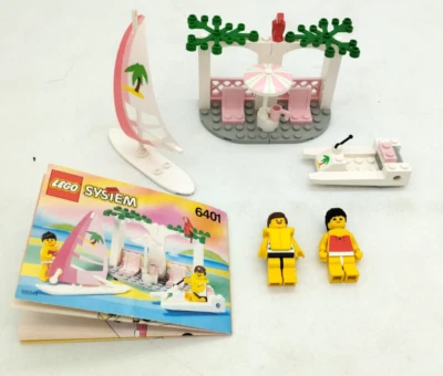 LEGO 6401 Seaside Cabana Paradisa  Vintage Retro Town Classic - Bild 1 von 4