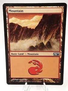 MTG - M10 - Mountain - #242 - Lightly Played - Picture 1 of 6