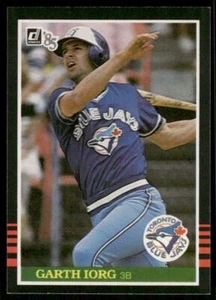 1985 Donruss Garth Iorg #363 Toronto Blue Jays - Picture 1 of 2