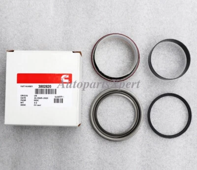 3802820 OEM Front Crankshaft Oil Seal Kit For Dodge Ram 1500 2500 3500 5.9L 6.7L Foto 1 de 4