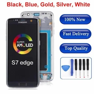 OLED For Samsung Galaxy S7 Edge G935 LCD Display Touch Screen Digitizer Assembly - Picture 1 of 21