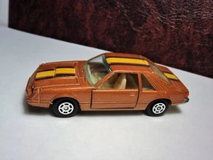 Yatming 1:64 Ford Mustang Turbo Cobra Brown Loose No. 1067 Hong Kong Fox Body - Picture 1 of 9