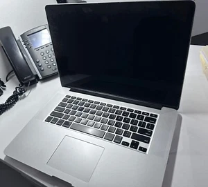 Apple Macbook Pro 15" Mid 2015 A1398 Retina i7 2.2GHz 16GB 1TB SSD Big Sur - Picture 1 of 6