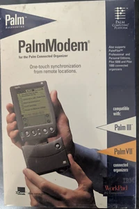 NEW Palm Modem for use w/ Palm III & VII - Afbeelding 1 van 3