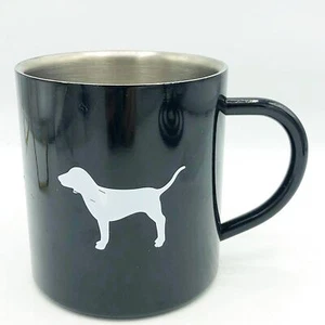 Taza negra ROSA para perro Victoria's Secret acero inoxidable - Imagen 1 de 7