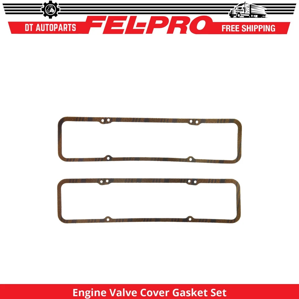 For 1959-1960, 1964-1986 Chevrolet El Camino Eng Valve Cover Gasket Set Fel-Pro - Image 1 of 1