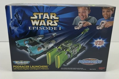 Micro Machines Star Wars Episode 1 Podracer Launchers 1998 Galoob Toys NIB - image 1 of 4