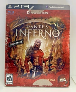 Dante's Inferno Divine Edition PlayStation 3 PS3 2010 CIB manuale completo quasi nuovo - Foto 1 di 5