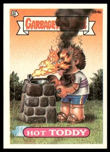 1987 Topps Garbage Pail Kids Serie 10 #384b Hot Toddy Blanco Cuadrado Error EX - Imagen 1 de 2