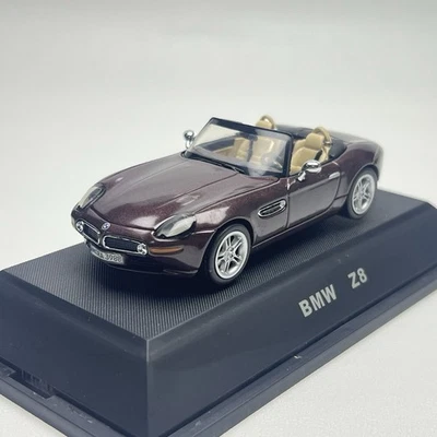 Jadi 1/43 BMW Z8 Red Diecast Convertible Car Model w/Removable Roof Collectible - Image 1 of 4