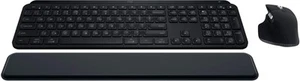 Logitech MX Keys S Combo Pełnowymiarowa bezprzewodowa klawiatura nożycowa Mysz Pakiet - Zdjęcie 1 z 5