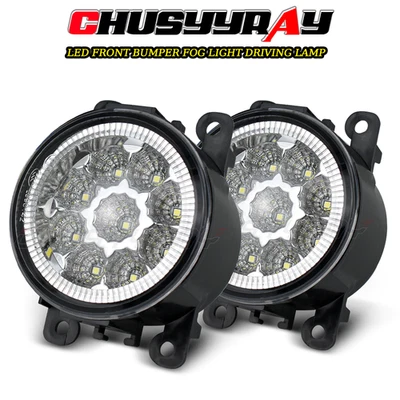 Left Right LED Front Bumper Fog Light Lamp For Ford Ranger PX 11-18 Taurus X - Image 1 of 4