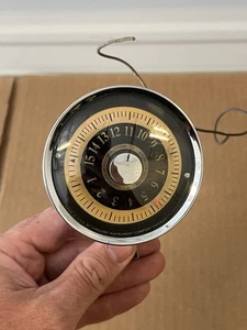 VINTAGE AUTOMOTIVE DASH GAUGE RARE 1960S AIRGUIDE ALTIMETER ALTITUDE - Picture 1 of 24