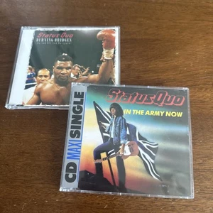 Status Who - 2 CD Singles - In The Army Now & Burning Bridges - Bild 1 von 2