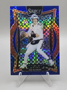 2024 Panini Select #39 Joe Burrow Concourse Blue Prizm 124/249 💥 Bengals - Picture 1 of 2