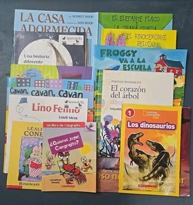 43 Children's Books SPANISH, picture, board, chapter, Disney, Grade 2 curriculum - Imagen 1 de 6