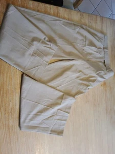  Stoff Hose C&A Gr. 36 /S Lang, Beige Viskose, Weit Gerades Bein, Maße s Fotos  - Bild 1 von 11