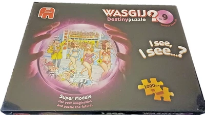 Wasgij Destiny 9 Super Models 1000 Pcs Jigsaw Puzzle New Sealed Christmas Gift - Image 1 of 3