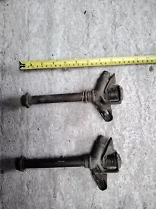 Pair Quality Heavy Brass or Bronze Vintage Sprinkler. Garden Lawn. Golf Course  - Picture 1 of 3
