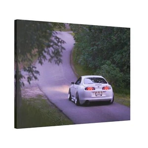 Toyota Supra Mk4 High Resolution Museum Quality Horizontal Canvas Print #013 - Picture 1 of 10