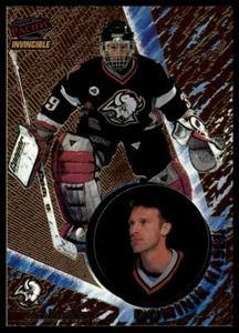 1997-98 Pacific Invincible #12 Dominik Hasek - Picture 1 of 2