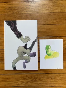 AdHouse-Archiv: Cankor Matthew Allison Buch und Skizze - Bild 1 von 3