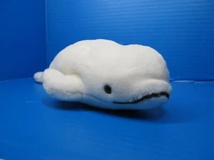 Vintage Cascade Toy Beluga Whale Plush Stuffed Animal Ocean mammal  12” - Picture 1 of 7