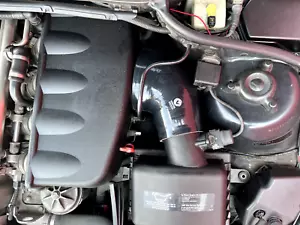 for BMW E46 M3 Air intake Boot Elbow Silicone BLACK S54 - Foto 1 di 24