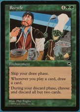 Recycle Tempest PLD Green Rare MAGIC THE GATHERING CARD (ID# 214295) ABUGames