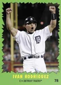 2022 TOPPS TBT 1979 INCEDIBLE HULK SET 26 CARD DETROIT TIGERS IVAN RODRIGUEZ #78 - Picture 1 of 1