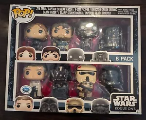Funko Star Wars Rogue One 8 Pack Disney Store Exclusive - Only 3000 Made! Damage - Picture 1 of 6