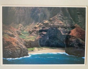 1979 Impact Photo Prints Napali Coast Kauai, Hawaii Postcard John Wagner 1970s - Picture 1 of 2