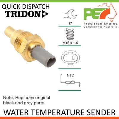 New *TRIDON* Water Temperature Sender For Toyota Landcruiser Dsl. HZJ80R - Image 1 of 4