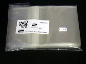 CD - WR UMSCHLÄGE 100er Pack zum Schutz und Aufbewahren von CDs...-Wählen Sie das Beste! - Bild 1 von 1