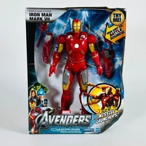 Marvel Avengers Repulsor Strike Iron Man Mark VII 2011 Battle Sounds Figure New! - Picture 1 of 6