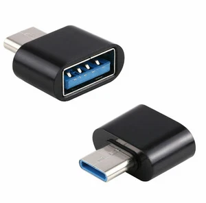 USB Type C Port to USB Adapter OTG Tablet Mobile Phone Samsung S10 Plus S20 Z113 - Picture 1 of 5