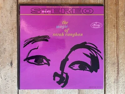 The Magic Of Sarah Vaughan vinyl LP VG/VG+ 1959 Mercury SR 60110 Stereo - Image 1 of 4
