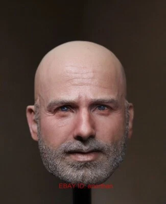 Figura de acción masculina personalizada The Walking Dead Rick Grimes escala 3,0 1/6 cabeza esculpida Foto 1 de 4