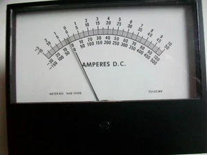 PHAOSTRON GRANDE 50 Mv. MEDIDOR PANEL ESCALA MÚLTIPLE 5 1/2" X 4 1/8" - Imagen 1 de 6