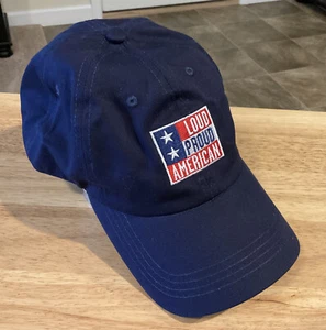 Cappellino da baseball Hallmark Loud Proud American regolabile nuovo con etichetta - Foto 1 di 2