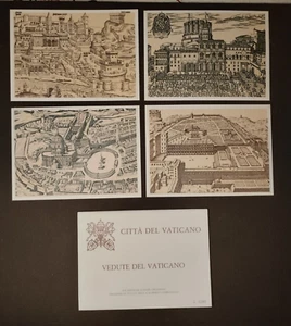 Cartoline Postali Postal Card Vaticano 1982 Antiche Stampe 300 L. ^^ - Picture 1 of 1