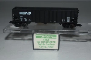 N Scale Bev-Bel 14005 Norfolk Southern 3-Bay Hopper 76430 C50004 - Picture 1 of 2